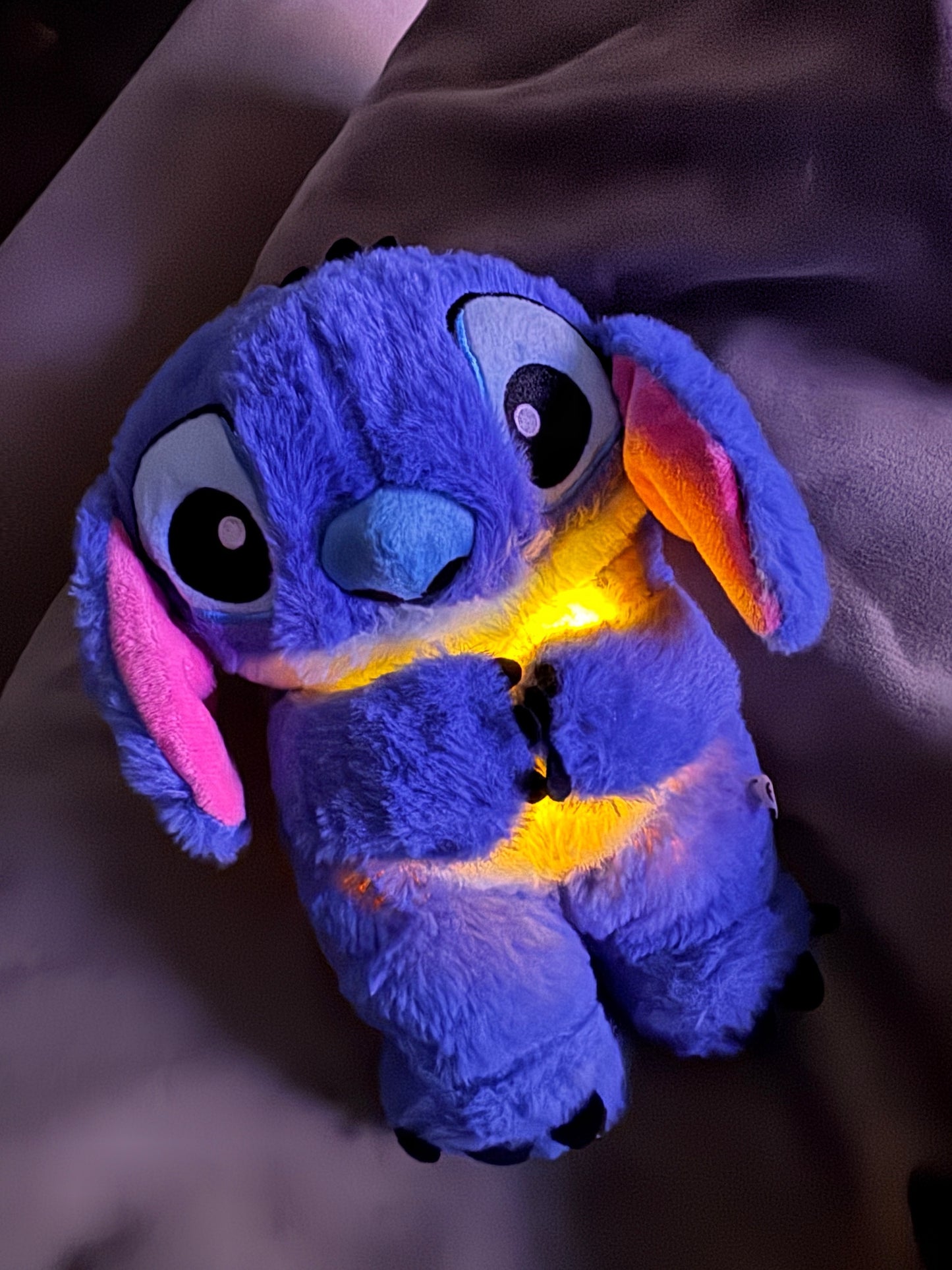 Peluche Stich que Respira con luz y sonidos