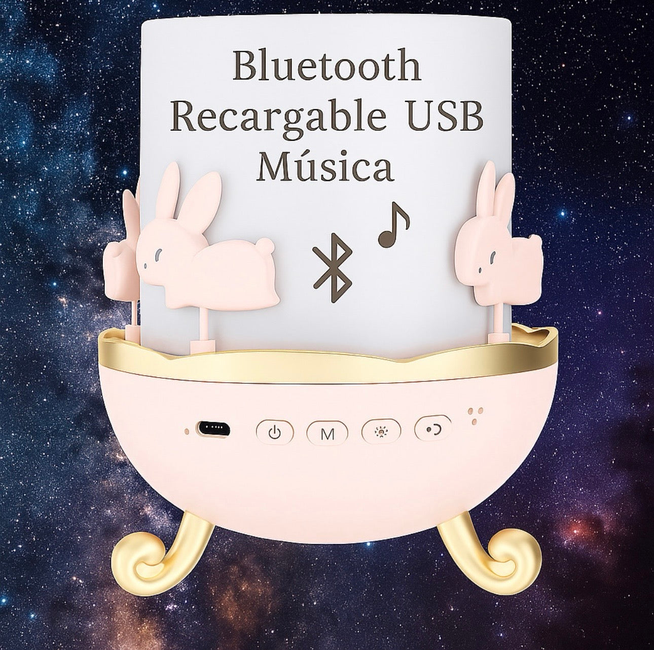 Proyector Led Carrusel, Luz Nocturna, Lámpara Estrella Niños